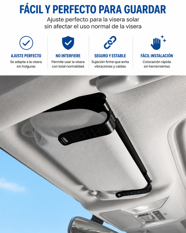 Visor Extensible Anti-Reflejos